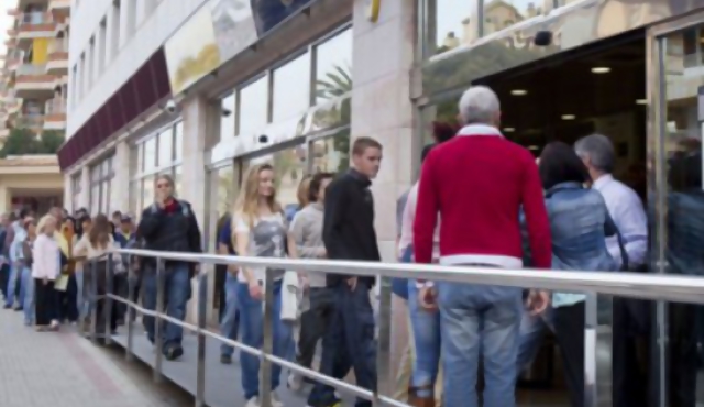 Desempleo récord en la zona euro