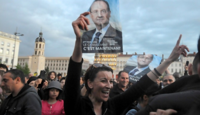 Hollande fue electo presidente de Francia