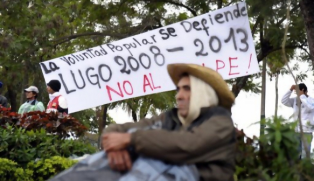 "Un golpe parlamentario con un ropaje jurídico"
