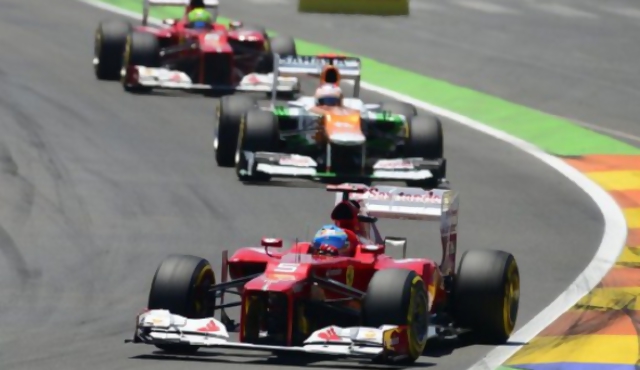 Alonso ganó en Valencia