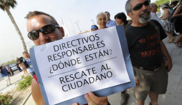 Admiten querella contra gerencia de Bankia