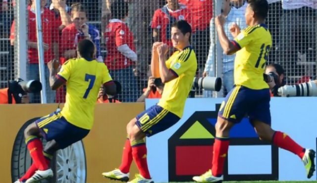 Colombia sorprendió a Chile