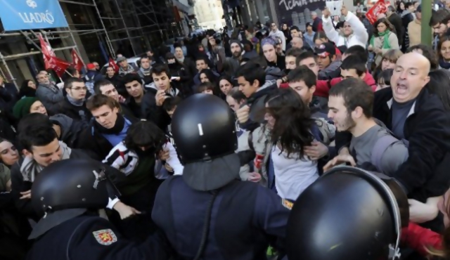 Multitudinaria marcha en Madrid