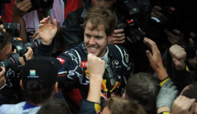 Vettel, tricampeón de la Fórmula Uno