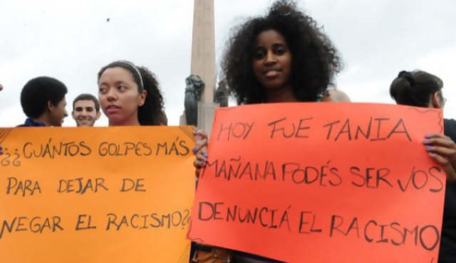 La marcha contra el racismo