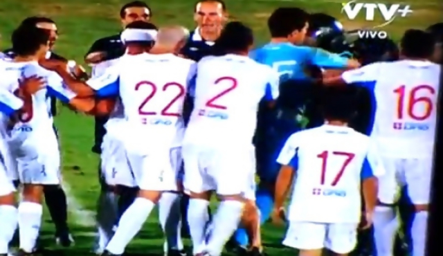 Bava detenido tras el clásico