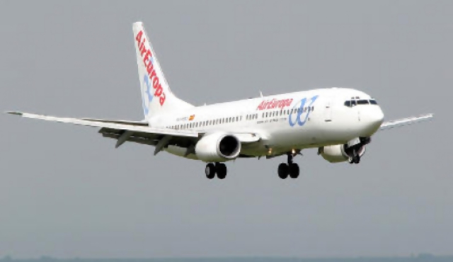 Air Europa tendría tres frecuencias semanales a Montevideo