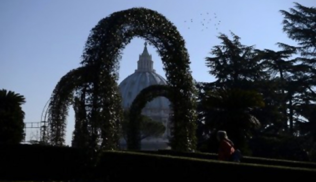 La futura residencia de Benedicto XVI