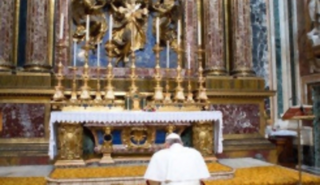 El primer día del papa Francisco