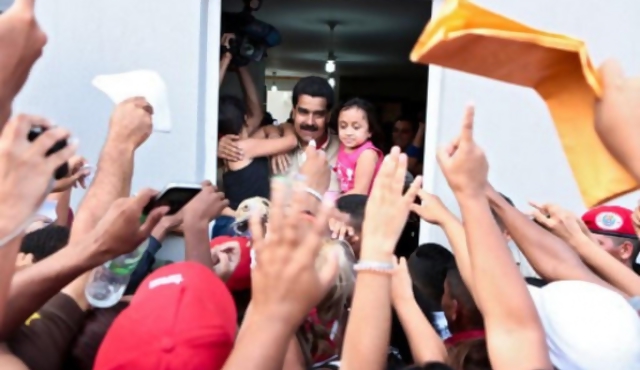Campaña relámpago por la Presidencia de Venezuela