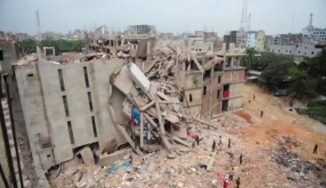 Bangladesh: edificio desplomado era para oficinas, no talleres