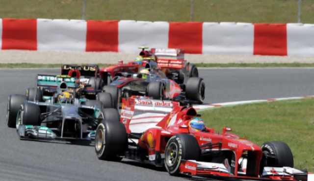 Fernando Alonso ganó en España