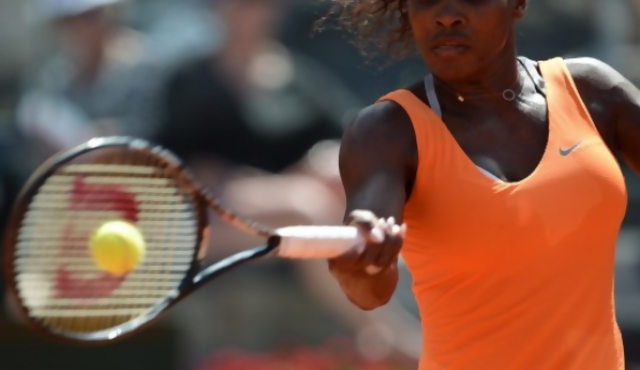 Serena, imparable, gana en Roma