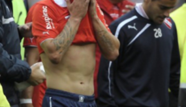 El "Rey de Copas" en su hora más amarga