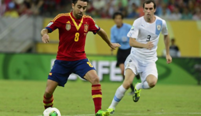 España brilló, Uruguay sufrió