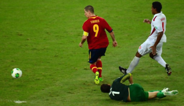 España le hizo 10 a Tahití