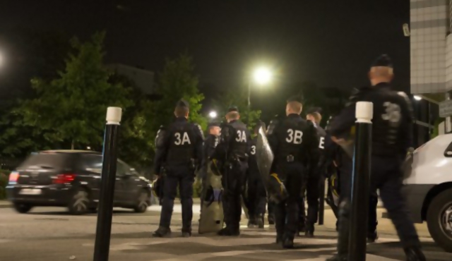 La policía de las catacumbas, en París