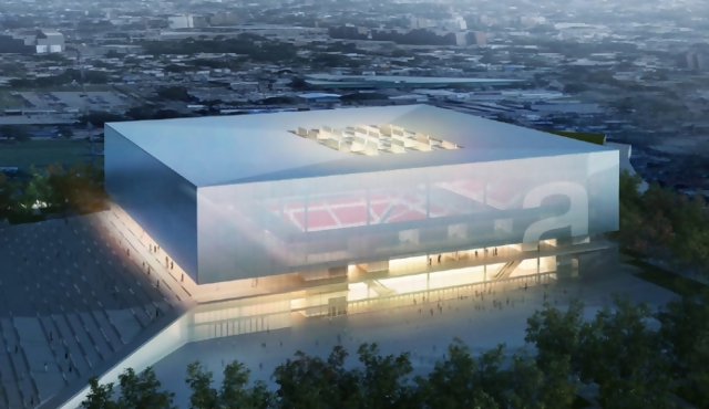 Los cinco diseños posibles del Antel Arena