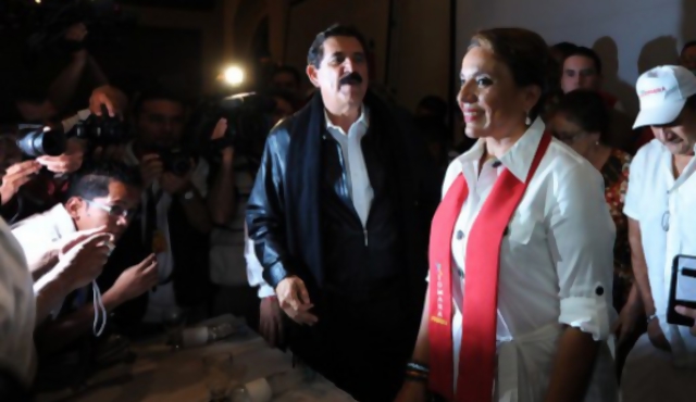 Derecha e izquierda festejan victoria en Honduras