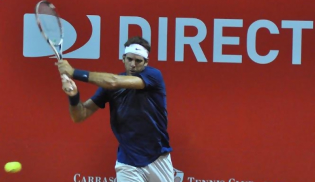 Del Potro se divirtió en Carrasco