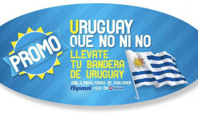 Higienol lanza promoción "Uruguay Qué no ni no"