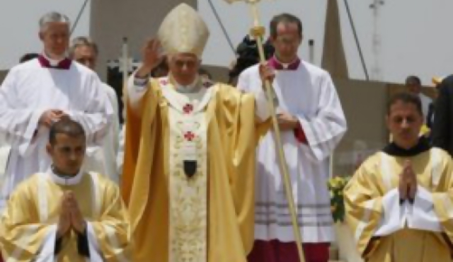 Papa celebra la misa más multitudinaria de su viaje a Tierra Santa 