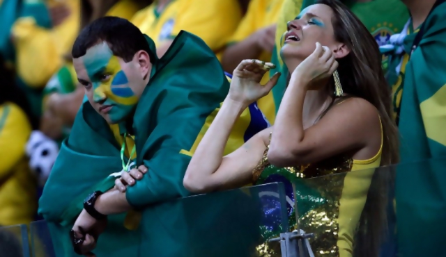 Llanto e insultos a Dilma y la selección