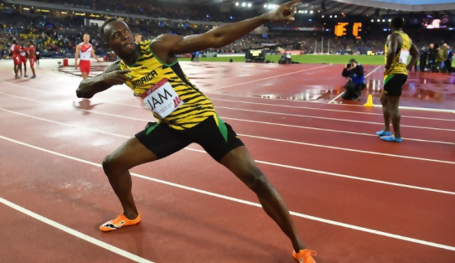 Bolt se colgó "la medalla que faltaba" en su colección