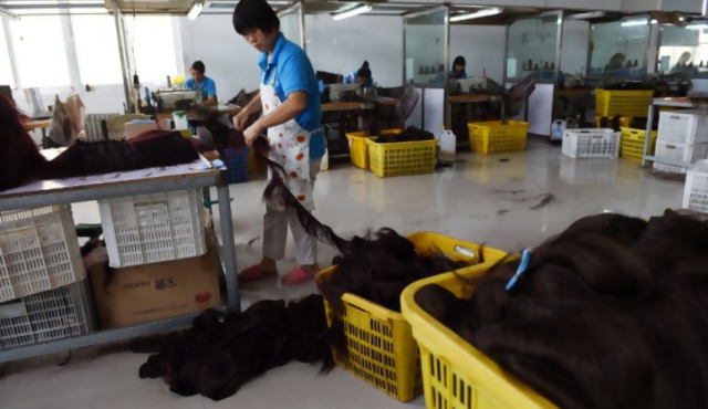 Pelucas y postizos chinos se exportan a todo el mundo