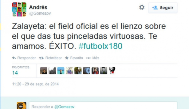 El resumen de #futbolx180 y los mejores tuits del fin de semana