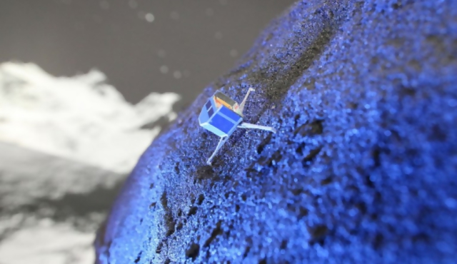 Philae se toma un merecido descanso en el cometa