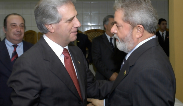 Vázquez con Lula
