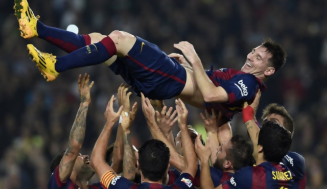 Messi bate el récord de goles