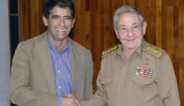 Sendic se reunió con Raúl Castro