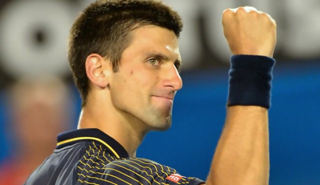 Djokovic en la final de Australia