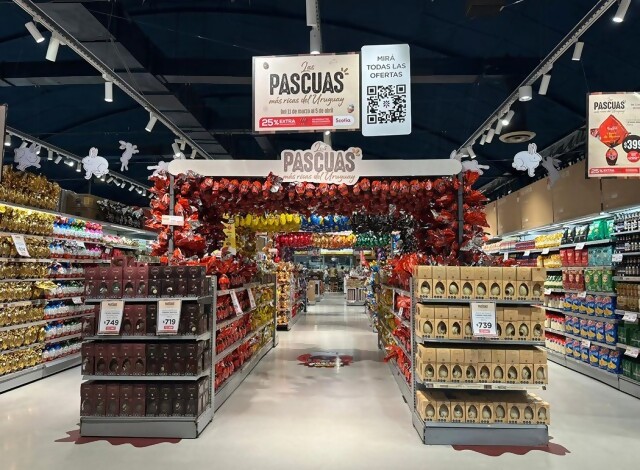 Portal 180 - Tienda Inglesa celebra las Pascuas con la búsqueda de billetes dorados