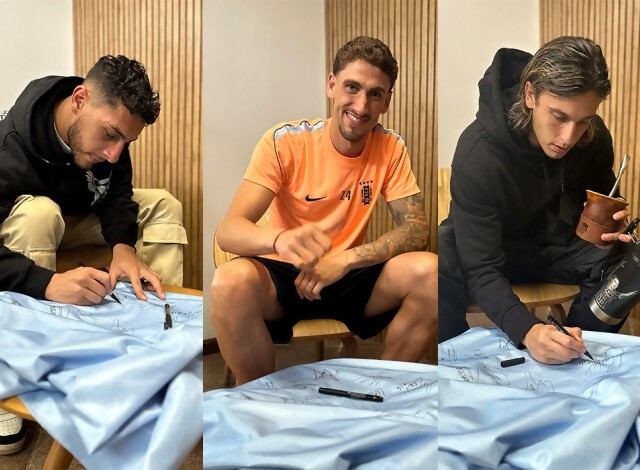 Portal 180 - La bandera de TODA La Celeste sale a la cancha para seguir haciendo leyenda